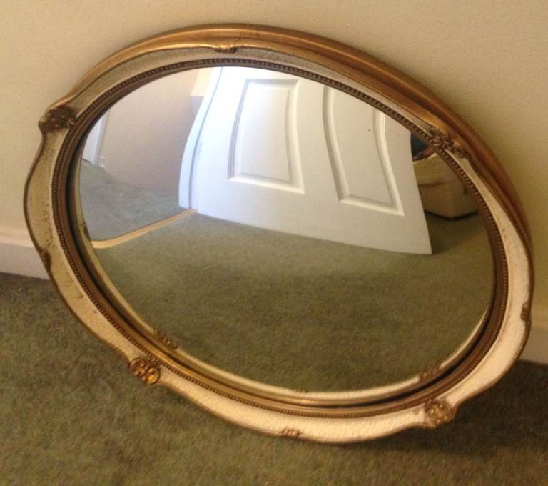 image for Beautiful Vintage Convex Mirror