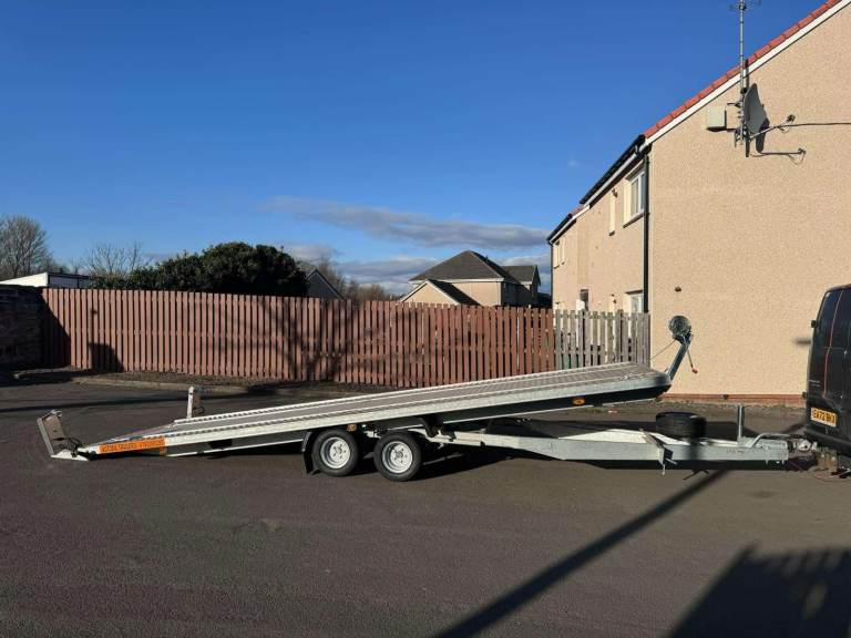 BRAND NEW NIEWIADOW SATURN CAR TRANSPORTER TILT BED 5,5M X 2,1M TWIN AXLE 2700KG