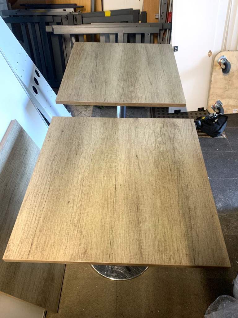 Bistro restaurant table takeaway table dining table (5 available)