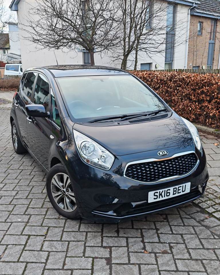 2016 KIA VENGA SR7 1.4 CRDi HATCHBACK MANUAL 5DR 9 STAMPS FSH MOT 2027 BLACK