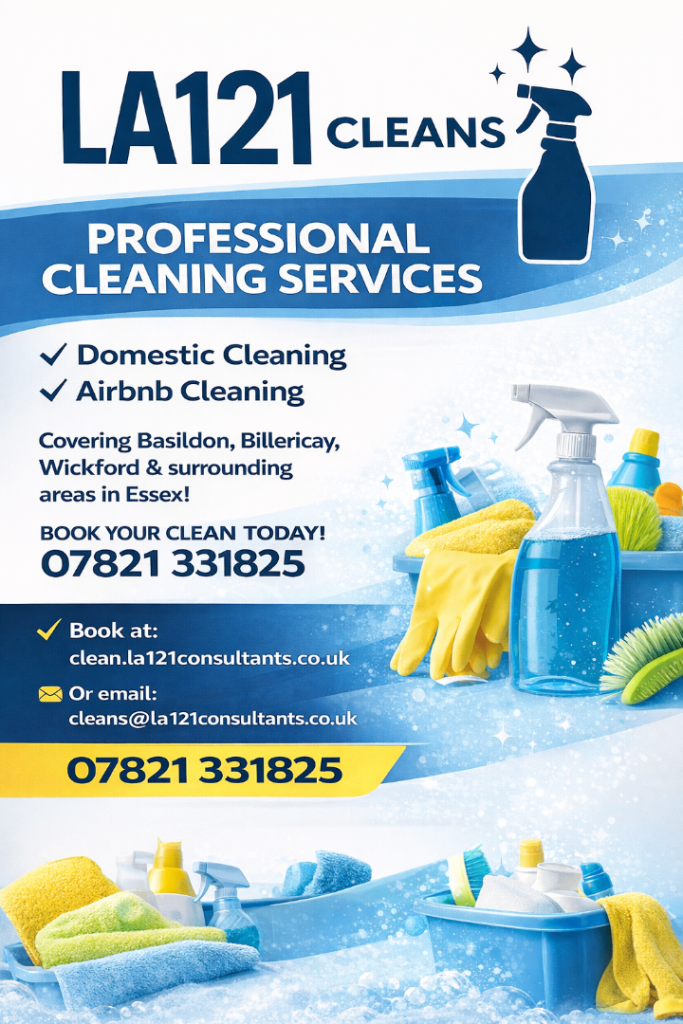 LA121 Cleans – Professional Cleaning Service
