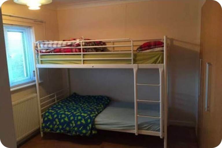 Bunk Bed for sale including 2 Mattresses 