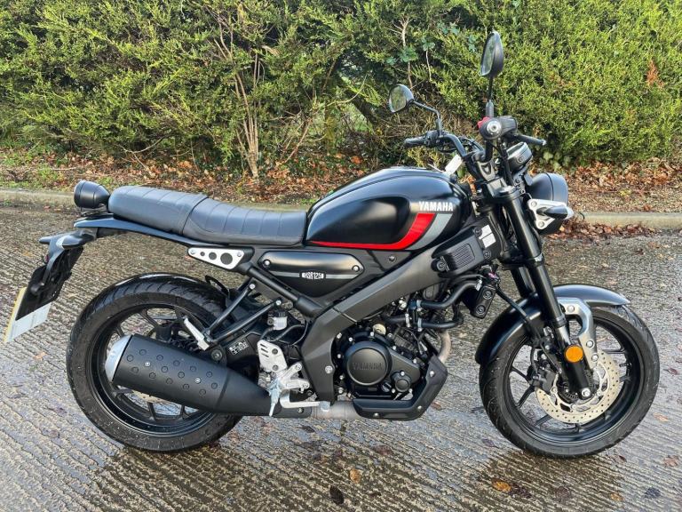 2022 22 YAMAHA XSR125 CUSTOMER CRUISER 125 LEARNER CBT BLACK XSR 125  MTM125