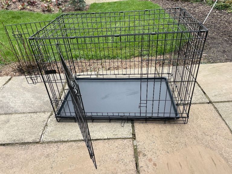 Dog crate cage - large