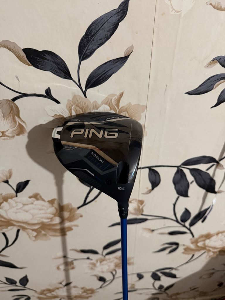 PING G440 MAX Driver 10.5° Stiff Flex RH Golf Driver Excellent Condition