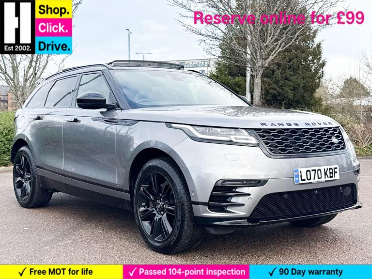 2020 Land Rover Range Rover Velar 2.0 P250 Edition SUV 5dr Petrol Auto 4WD Euro 6 (s/s) (249 ps) ...