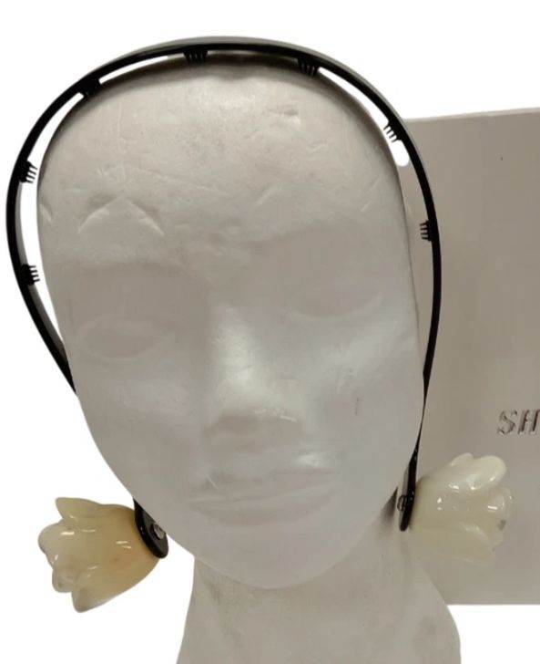 YVMIN x SHUSHUTONG Collaboration Double Rose Headband