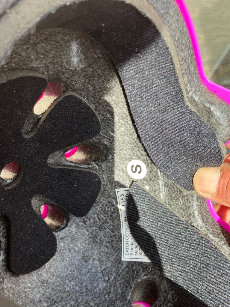Pair of Pink Kids Helmet