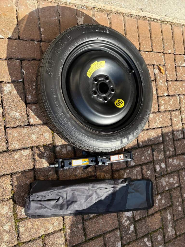 VAUXHALL MOKKA (2012-2020) SPACE SAVER SPARE WHEEL 16" + TOOL KIT