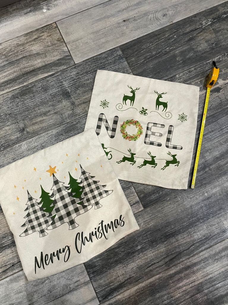 Christmas cushion covers x2