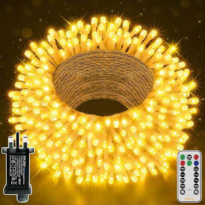 Ollny Christmas String Lights, 30m 300 LED