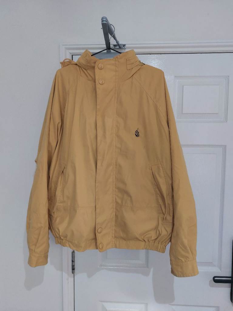 Nautica Men's L/G Beige Jacket - Excellent Condition