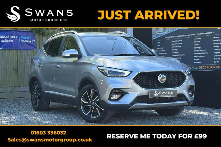 MG MG ZS 1.5 VTi-TECH Exclusive Silver Manual Petrol 2023
