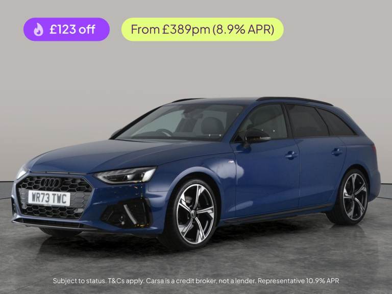 2023 Audi A4 35 TFSI Black Edition 5dr S Tronic ESTATE PETROL Automatic