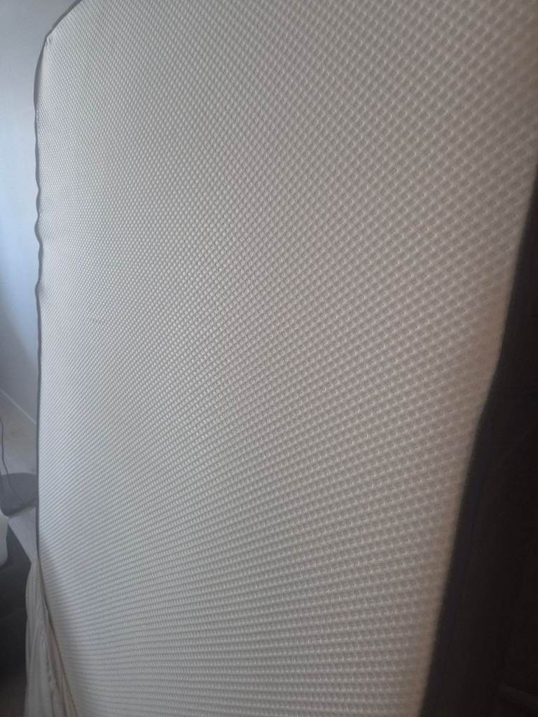 Double bed, frame and mattress