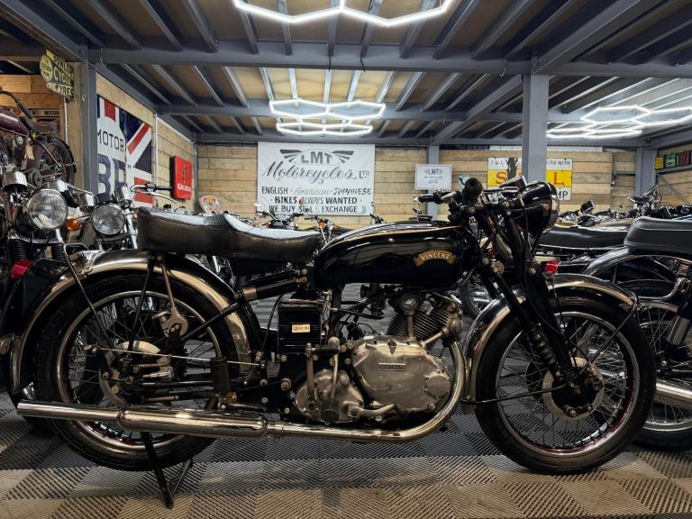 1950 VINCENT COMET 500, MATCHING NUMBERS EXAMPLE, READY TO USE, PX 