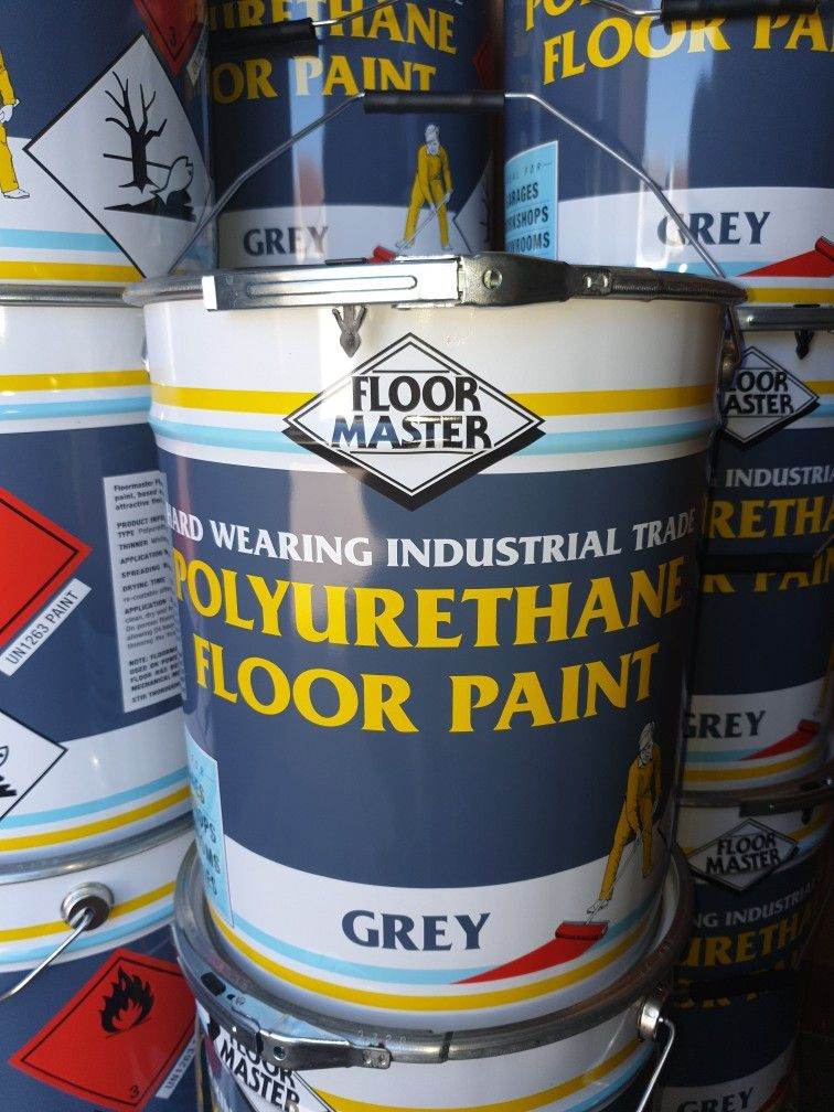 ✅ floor master floor paint  20lt Drums RED OR GREY