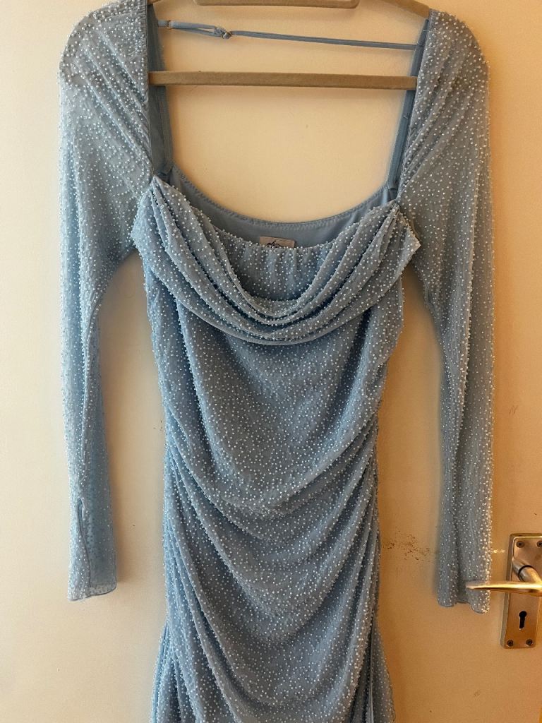 Gorgeous blue embellished oh Polly dress