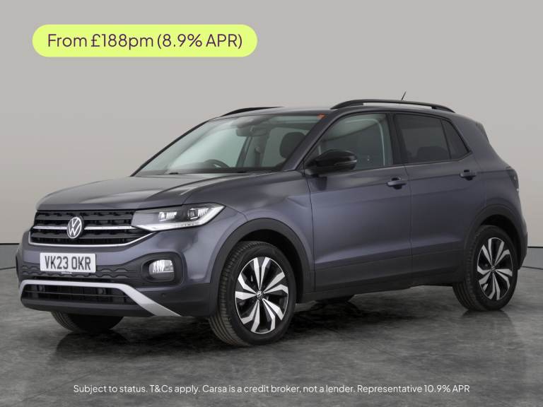 2023 Volkswagen T-Cross 1.0 TSI Black Edition SUV 5dr Petrol Manual Euro 6 (s/s) (110 ps) - PARK ...