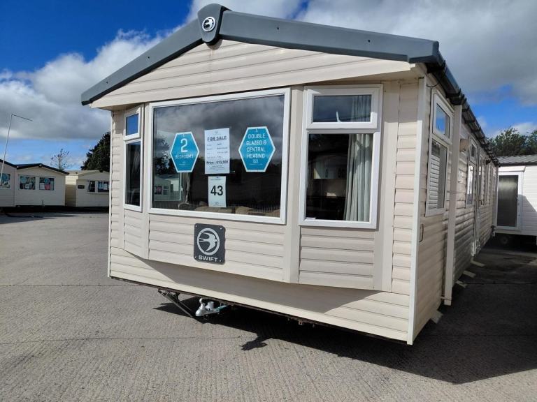 2 Bed Swift Static Caravan - DG, CH- Offsite Sale for Self Build / Farms