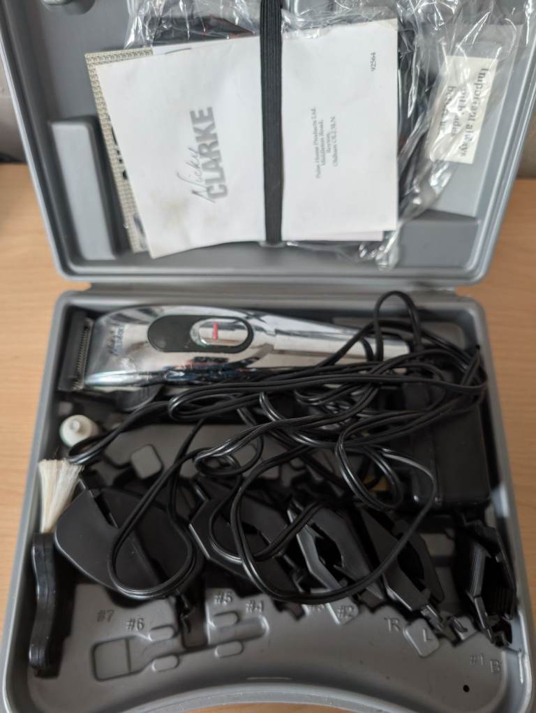 Nikki Clarke hair clippers 