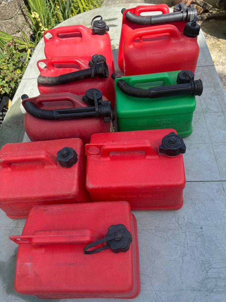Petrol cans 
