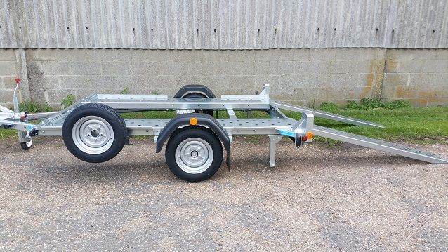 Wide Body Single Axle Trailer 8' x 5' 10" - Woodford WBT 009