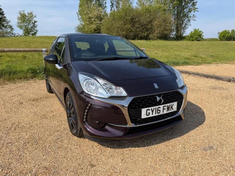 2016 DS Automobiles DS 3 1.2 PureTech Chic Euro 6 3dr HATCHBACK Petrol Manual