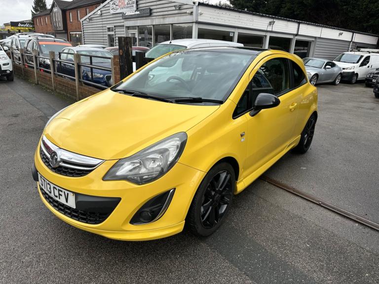 2013 Vauxhall Corsa 1.2 Limited Edition 3dr HATCHBACK Petrol Manual