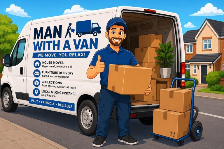 Man with Van service - From **£125**
