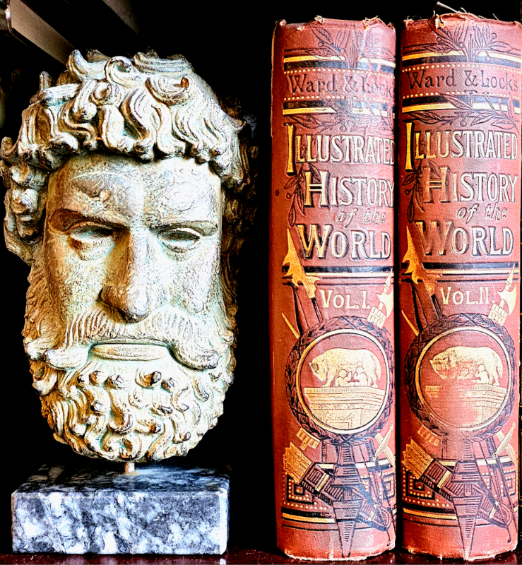 Illustrated History of the World in 2 Vols published by Ward and Lock 