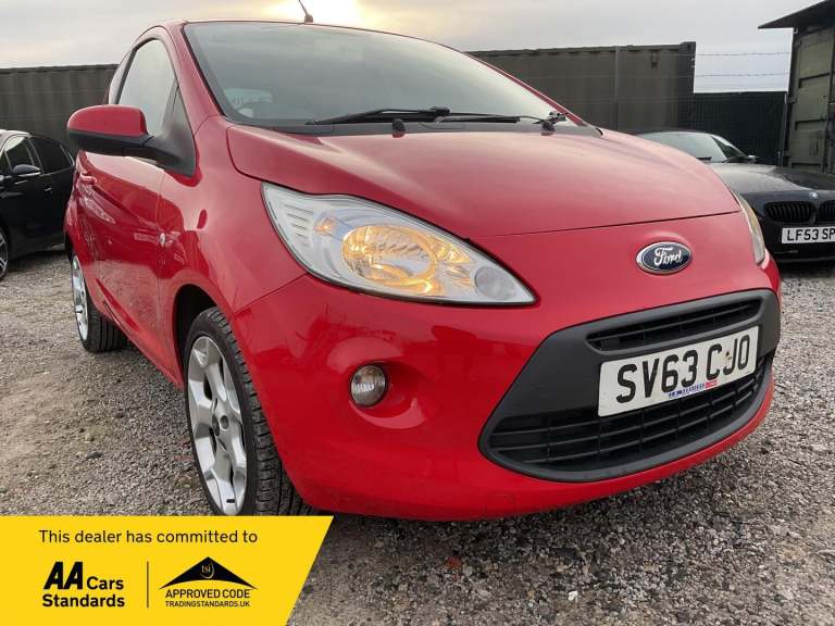 2013 Ford Ka 1.2 Zetec Euro 5 (s/s) 3dr HATCHBACK Petrol Manual
