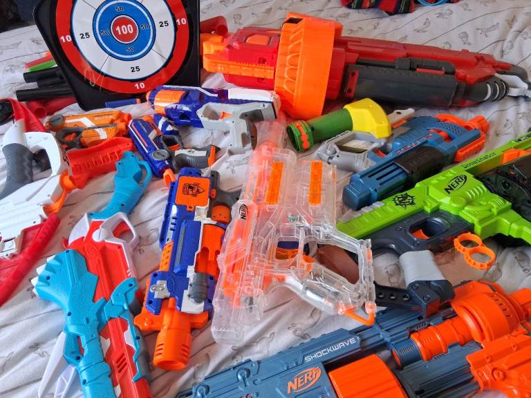 Huge Nerf Gun Collection £10 The Lot 🔫 