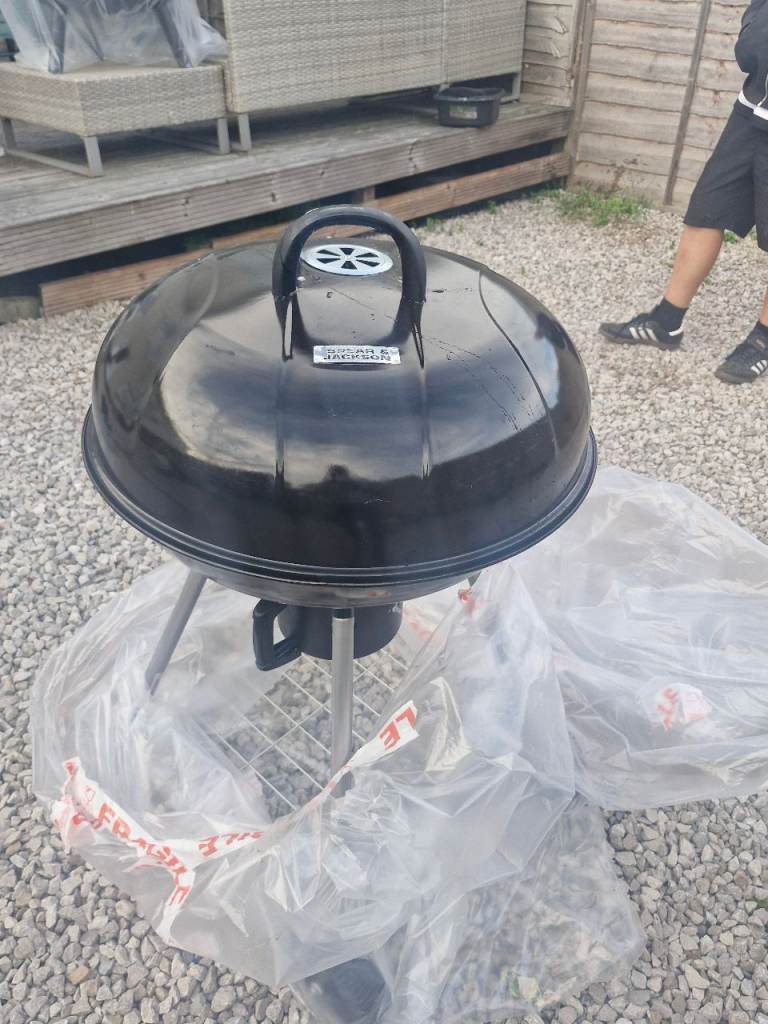 Large charcoal barbeque (used once)