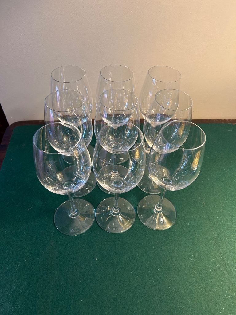 Wine glasses- Reidel Reataurant