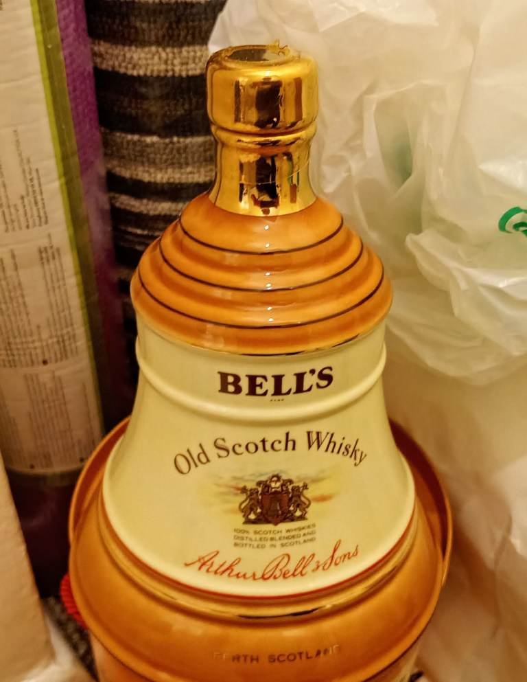 Commemorative decanter of Bell's Scotch whisky