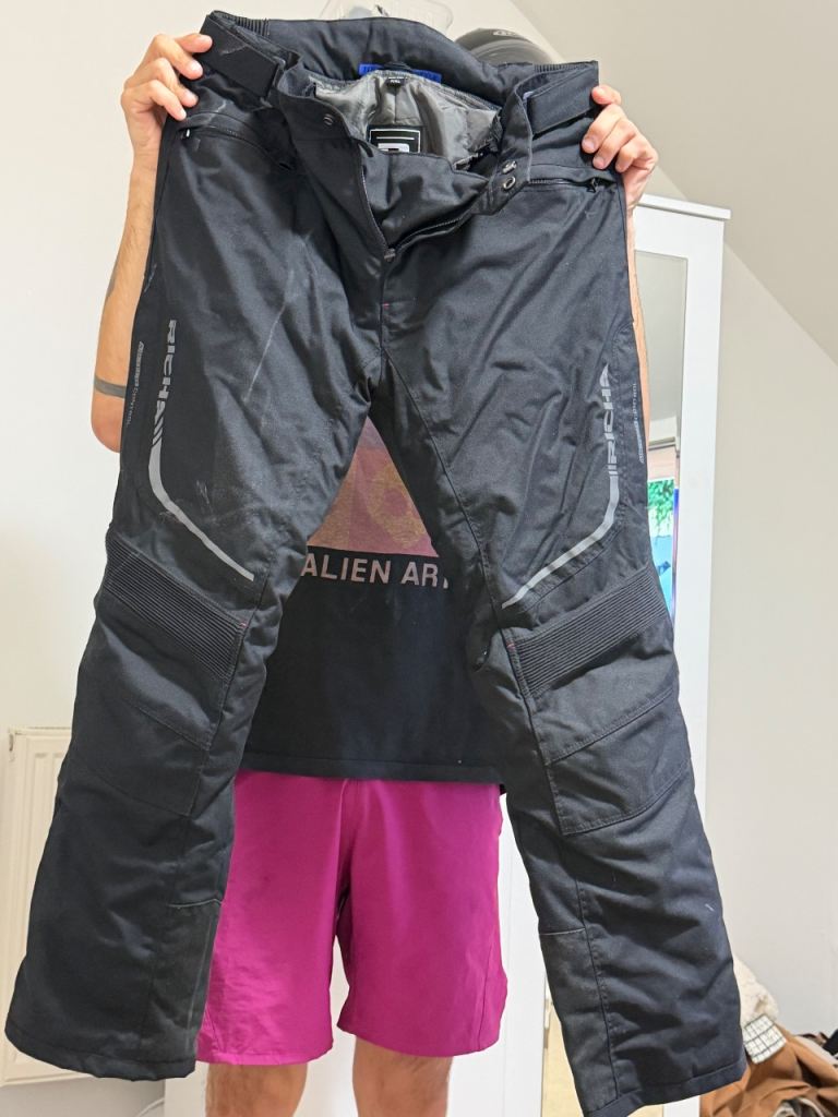 Richa Motorcycle Trousers - Black, Good Condition