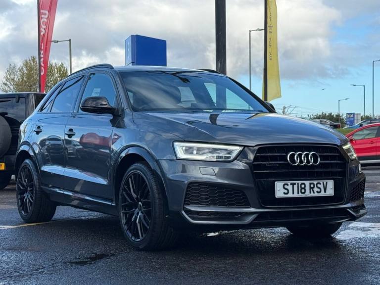 2018 Audi Q3 2.0 TDI Black Edition SUV 5dr Diesel S Tronic quattro Euro 6 (s/s) (184 ps) ESTATE D...
