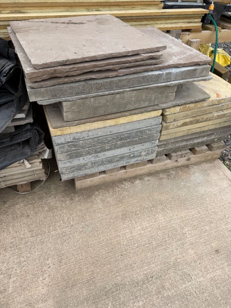 Mixed slabs available 