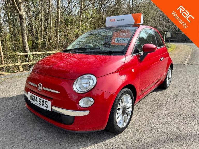 2014 Fiat 500 0.9 TwinAir Lounge 3dr HATCHBACK PETROL Manual
