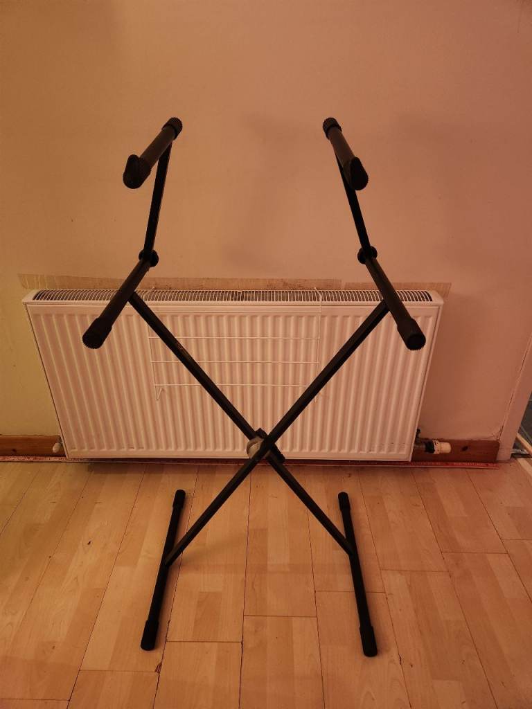 image for Pro Two Keyboard Stand with Extentions Crocadile Clamping System