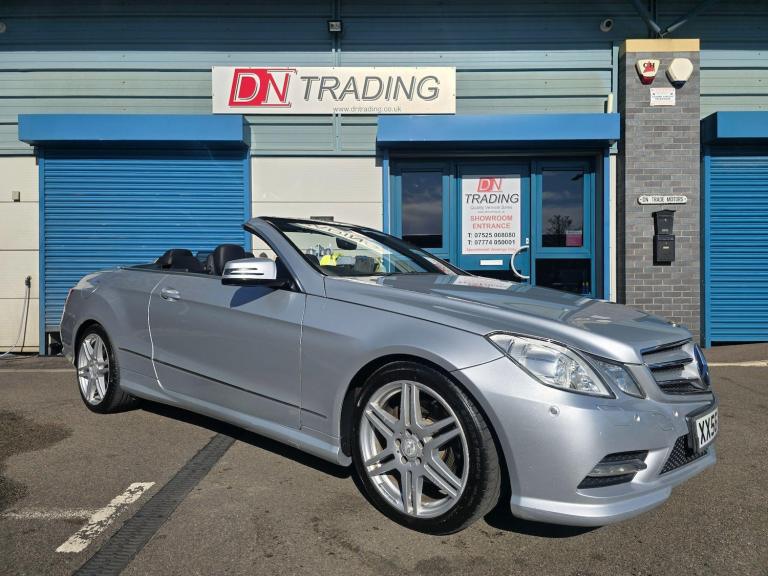 2013 Mercedes-Benz E Class 3.0 E350 CDI V6 BlueEfficiency Sport Cabriolet G-Tronic Euro 5 2dr CON...