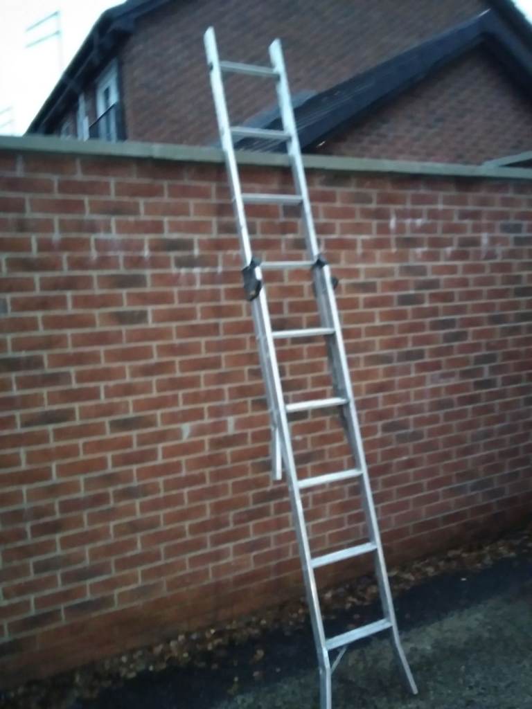 image for YOUNG MAN 3 WAY COMBINTION LADDER - STRONG BUT VERY LIGHT TO CARRY
