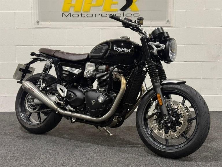 Triumph Speed Twin 2 OWNERS! SC PROJECT EXHAUSTS! RETRO SEAT