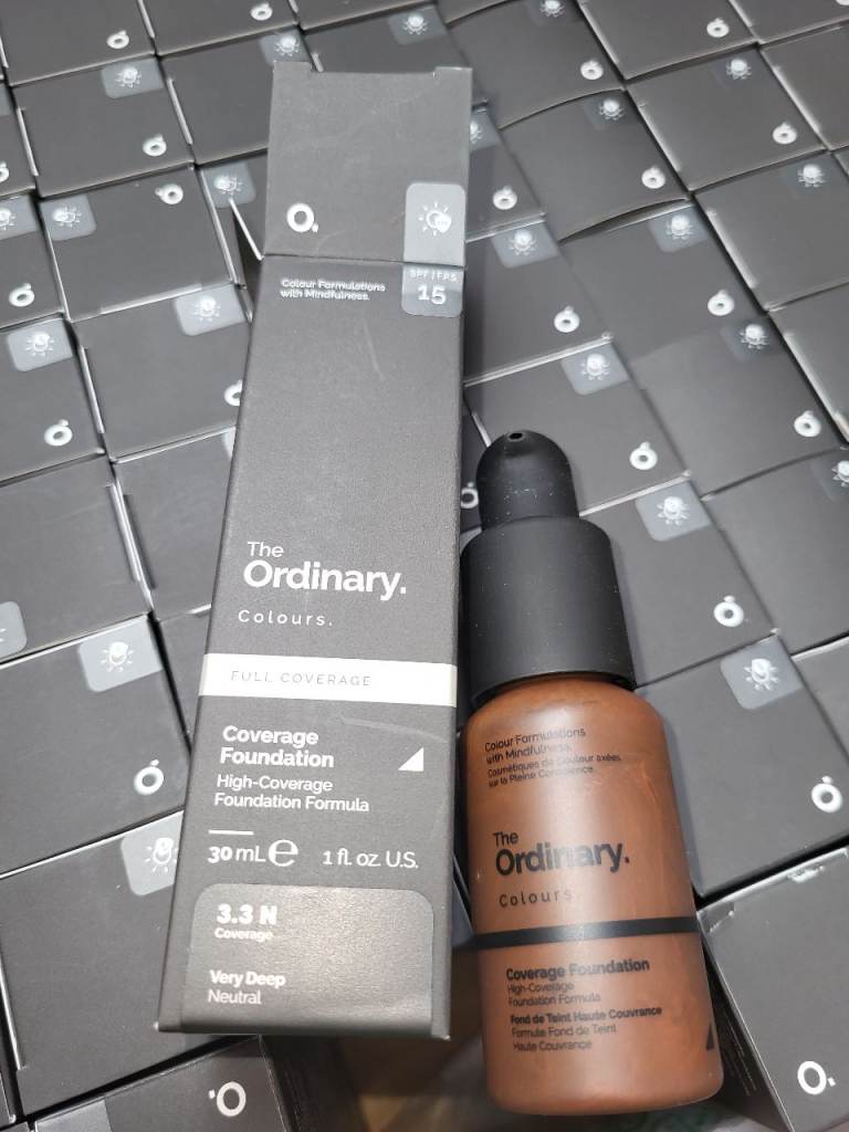 The Ordinary Coverage Foundation 30ml - New, Very Deep Neutral