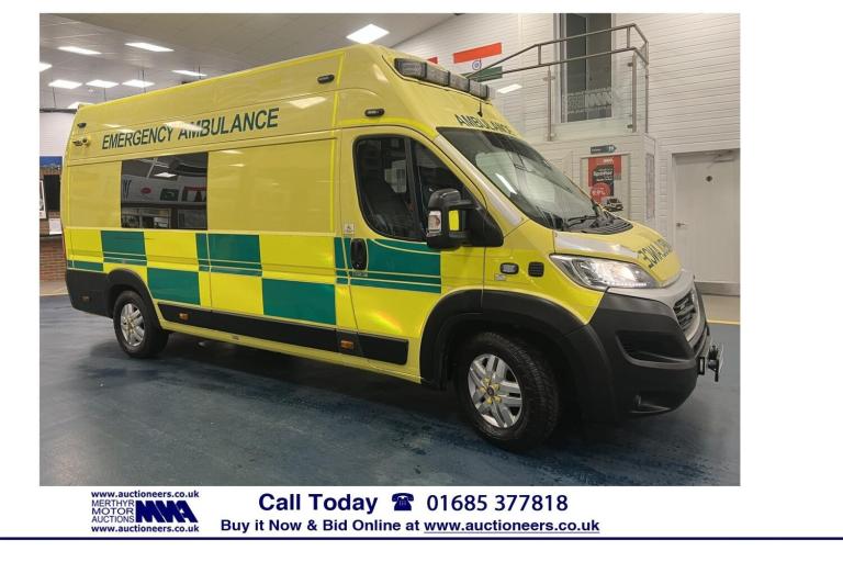 2019 Fiat Ducato 42 MAXI 2.3 MULTIJET II 176PS AMBULANCE C/W STRETCHER AND RAMP (EURO 6) --- PANE...