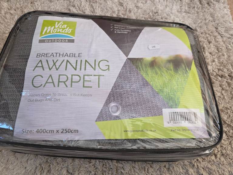 Awning carpet