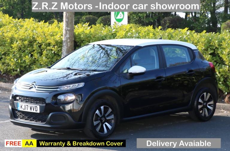 2017 Citroen C3 1.2 PureTech Feel Euro 6 5dr HATCHBACK Petrol Manual