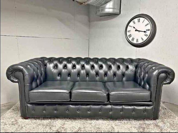 image for Chesterfield leather sofa 