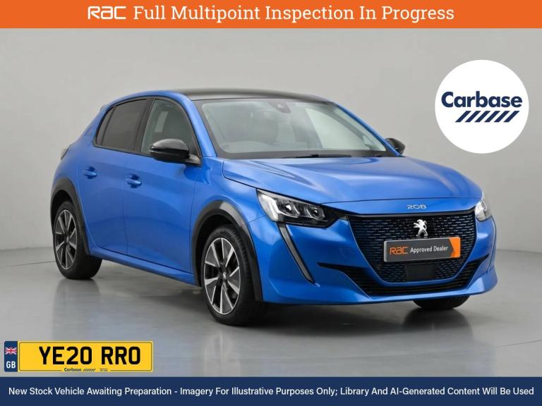 2020 Peugeot E-208 50kWh GT Line Hatchback 5dr Electric Auto (136 ps) Hatchback ELECTRIC Automatic